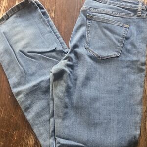 a.n.a Women's Boot Cut Jeans - Light Blue